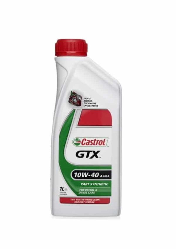 Castrol GTX 10W40 A3/B4 - Motorolie - 1 Liter