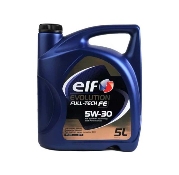 Elf Evolution FullTech FE (voorheen Solaris DPF) Motorolie - 5W30 - 5 Liter