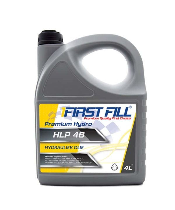 First Fill Premium Hydro HLP 46 - Hydrauliekolie - 4 Liter