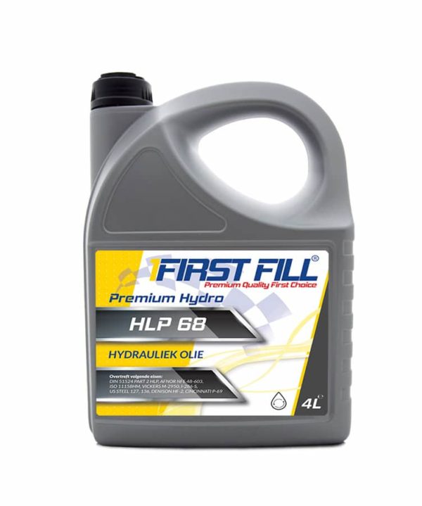 First Fill Premium Hydro HLP 68 - Hydrauliekolie - 4 Liter