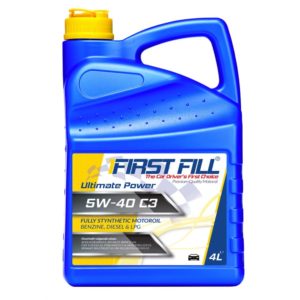 First Fill Ultimate Power (Fully Synthetic) Motorolie - 5W40 - 4 liter