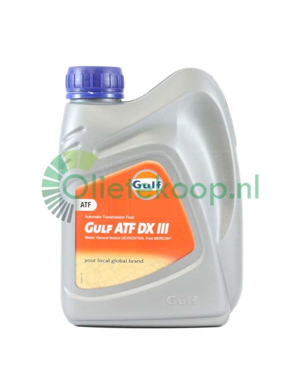 Gulf ATF DX III - Automatische Transmissievloeistof - 1 Liter