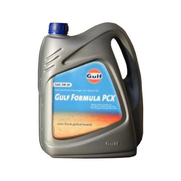 Gulf Formula PCX 5W30 (o.a. Peugeot / Citroën / Toyota) (€ 4.38/liter) - Motorolie - 4 Liter