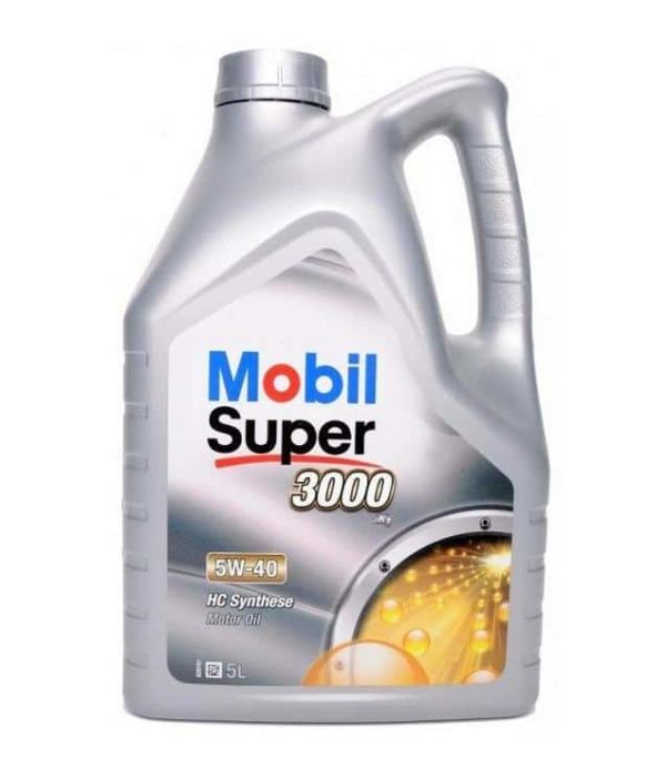 Mobil Super 3000 X1 5W40 - Motorolie - 5 Liter