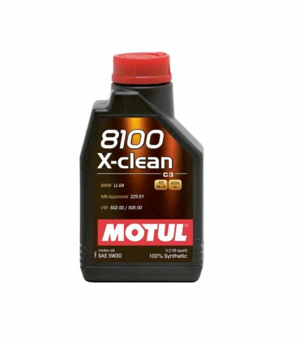 Motul 8100 Xclean+ 5W30 - Motorolie - 1 Liter