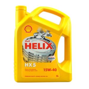 Shell Helix HX5 (voorheen Super) Motorolie - 15W40 - 5 Liter