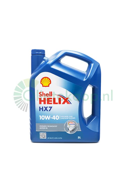 Shell Helix HX7 (voorheen Helix Plus) - 10W40 - 5 liter
