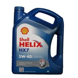 Shell Helix HX7 (voorheen Plus) Motorolie - 5W40 - 5 liter