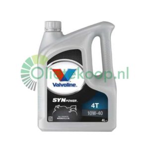 Valvoline Synpower 4T 10W40 - Motorolie - 4 Liter