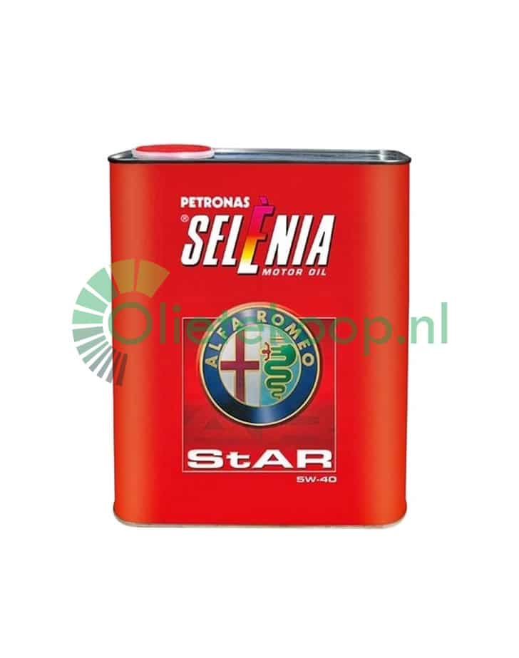 Selenia Star Motorolie - 5W40 - 2 liter