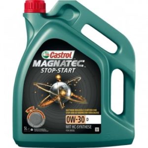 Castrol Magnatec Stop Start Motorolie - 0W30 D - 5 Liter
