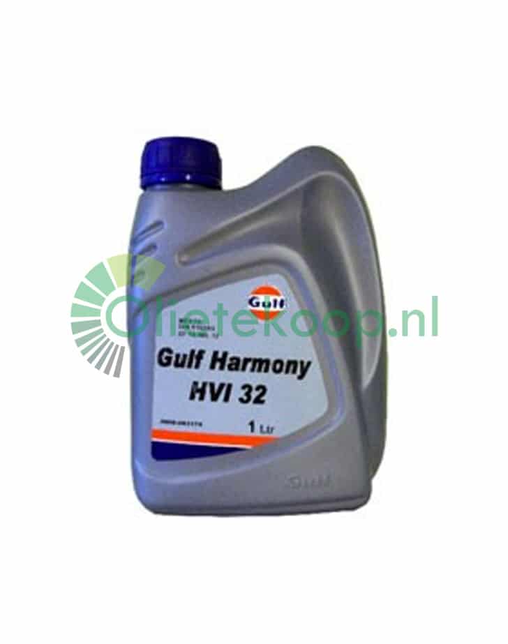 Goedkope 4 liter Gulf Harmony HVI 32 olie