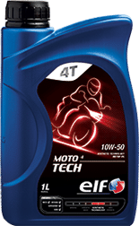 Elf Moto 4 TECH Motorolie 4 takt Motoren - 10W-50 - 1 liter