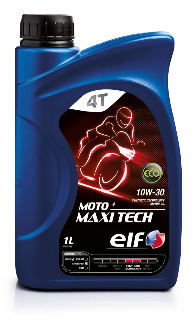 Elf Moto 4 Maxi Tech Motorolie - 10W-30 - 1 Liter