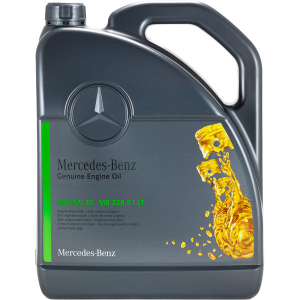 Mercedes Genuine Motorolie (MB 228.51 LT) 5W-30 - 5 Liter